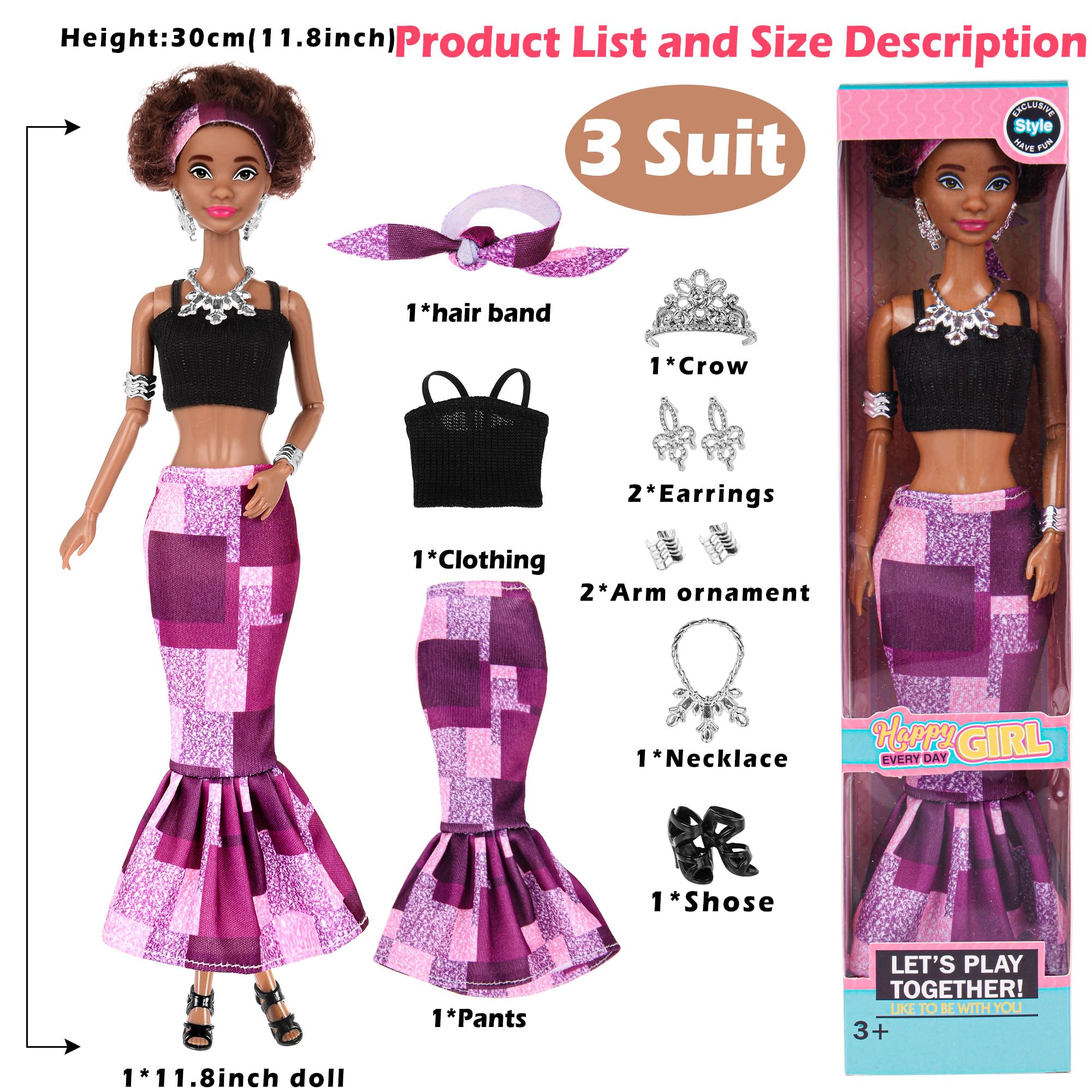 Dollbie pink gift case keeps dolls and accessories organized and portable.