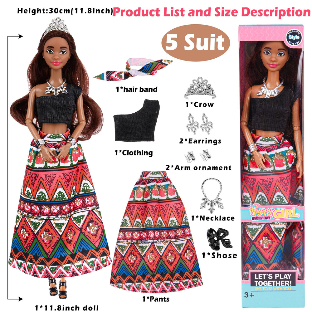 Dollbie ready-to-gift set ideal for birthdays and holidays.