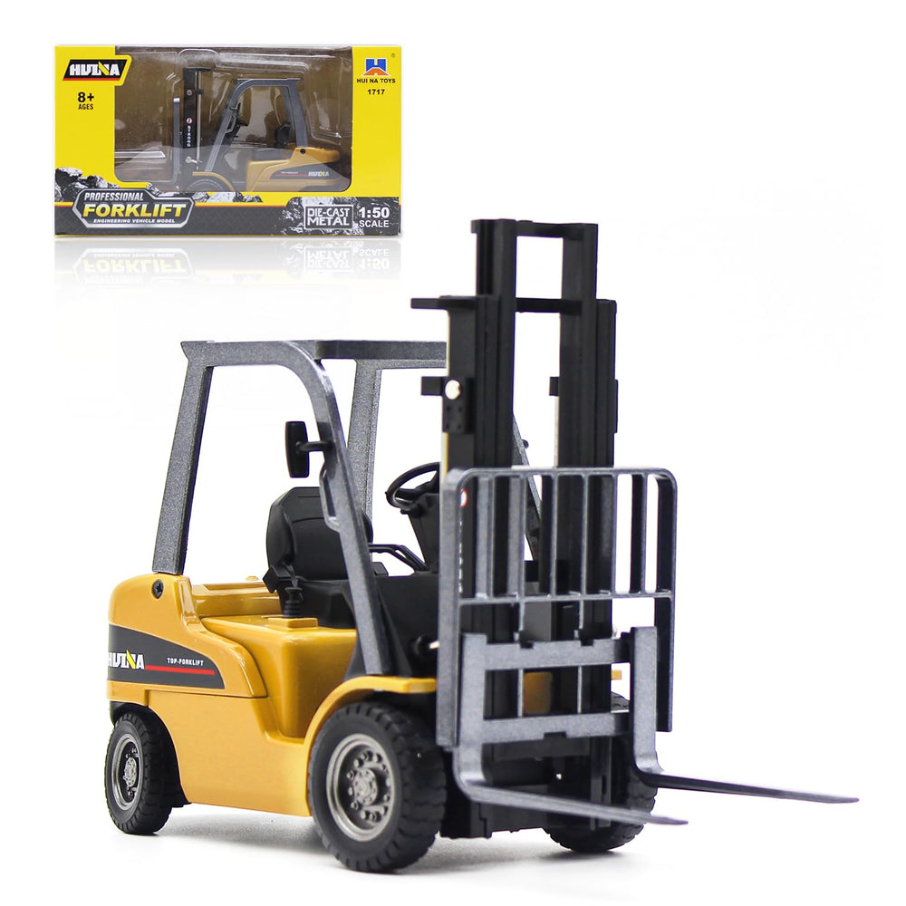 Dollox forklift display-ready model ideal for gift packaging and collectors.