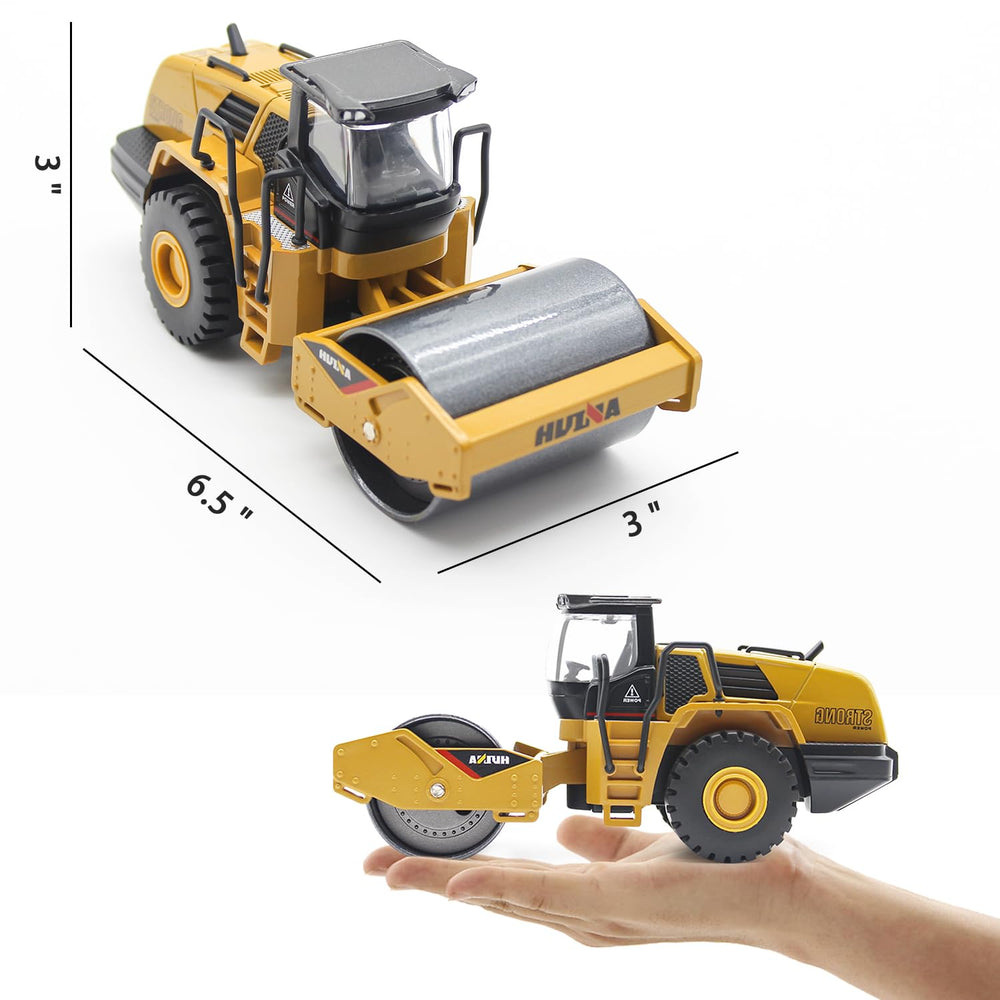 Dollox road roller detail cab, detailed model for realistic play and education