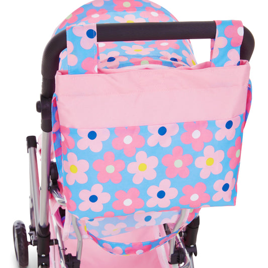 Dolls To Play adjustable 27-inch handle stroller ideal for growing kids.