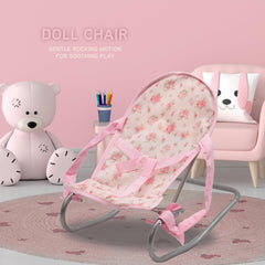 Dolls To Play retractable floral canopy on stroller adds floral styling