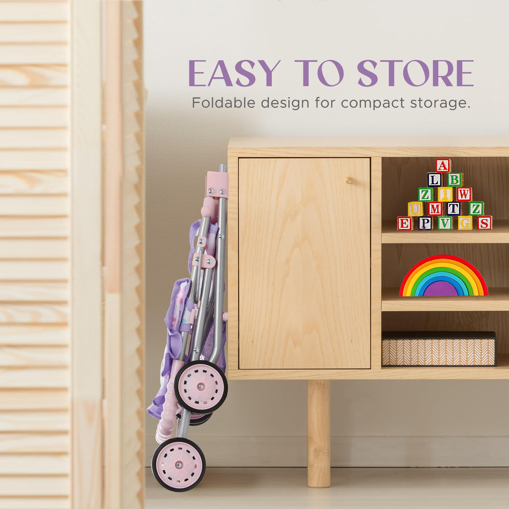 Dolls To Play sturdy storage basket keeps doll essentials organized during play.