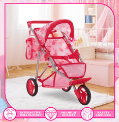 Dolls To Play three-wheel design sparks imaginative adventures indoors and outdoors.