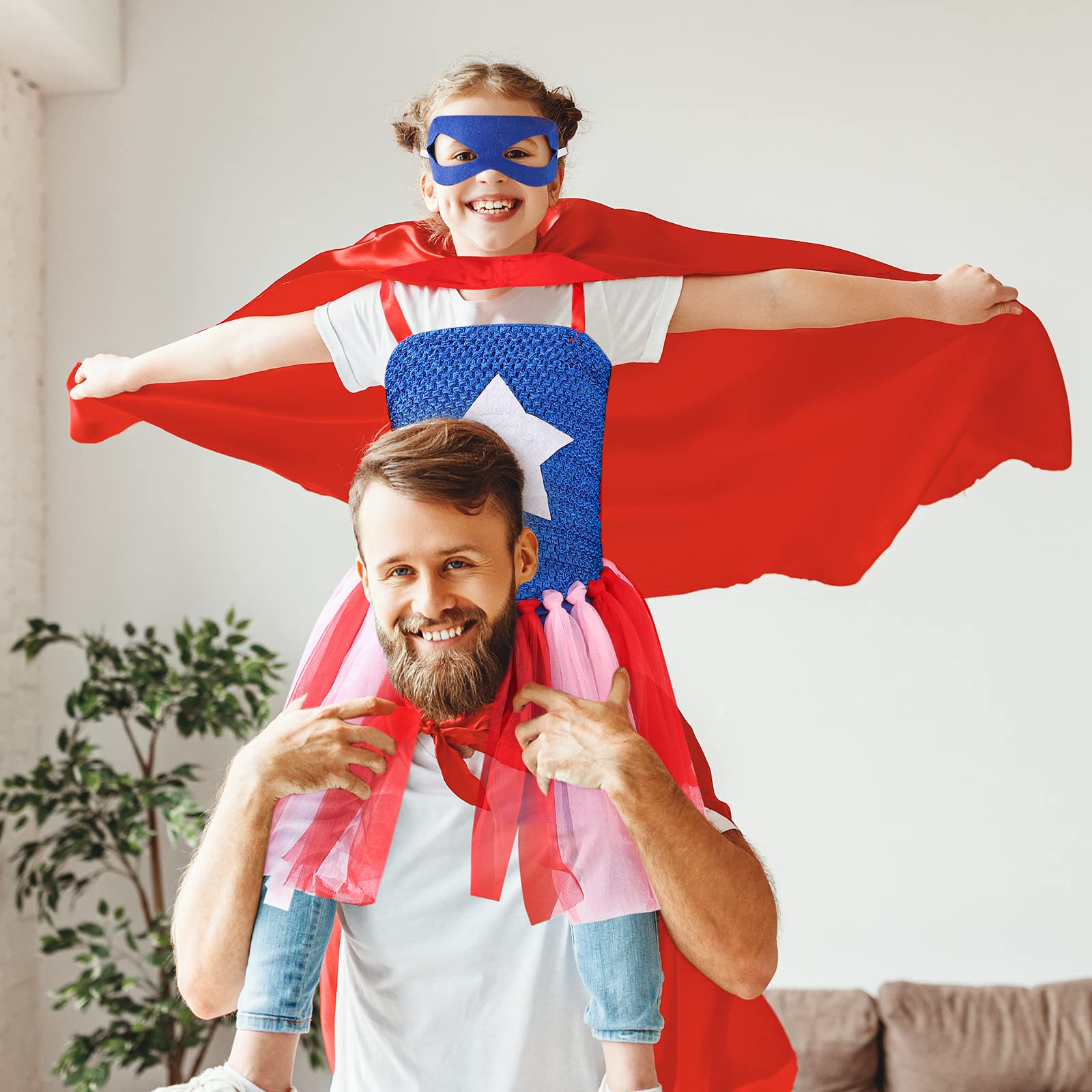 DOLNOW brave captain costume and cape for adventures