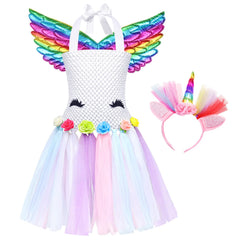 DOLNOW colorful wings and headband complete character looks
