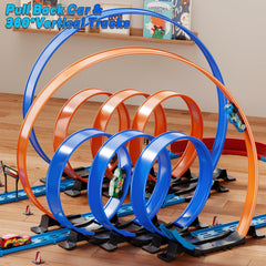 Doloowee 360 loop track with thrilling car action.
