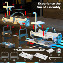 Doloowee ambulance toy truck accessory set enhances play scenarios