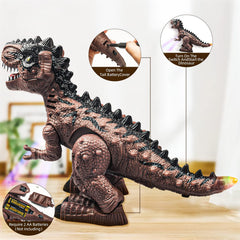 Doloowee educational dinosaur toy promotes learning through discovery and movement.