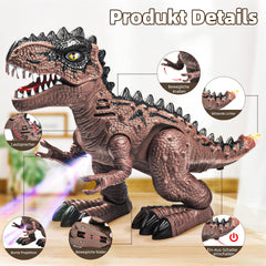 Doloowee Stegosaurus walking toy with tactile engagement and dinosaur discovery.