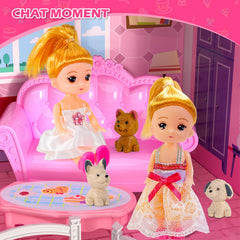 Doloowee doll and dog set supports storytelling and social interaction during play.