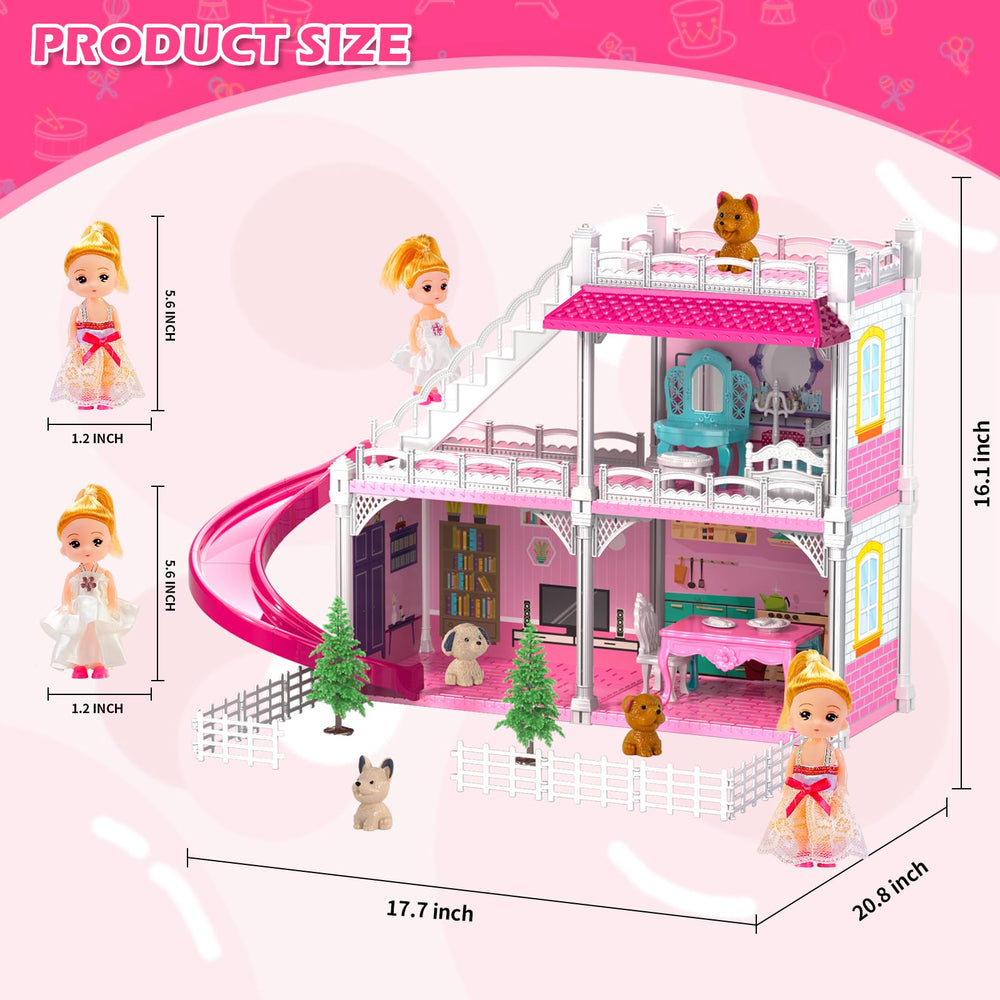 Doloowee DIY dollhouse sparks creativity by rearranging furniture and room layouts.
