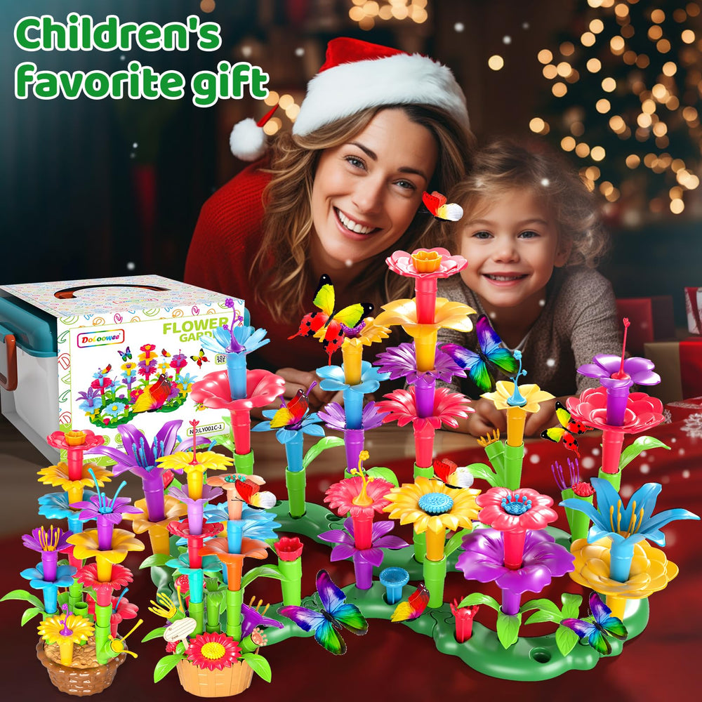 Doloowee garden-building-toy-pack ready for gifting and classroom activities.
