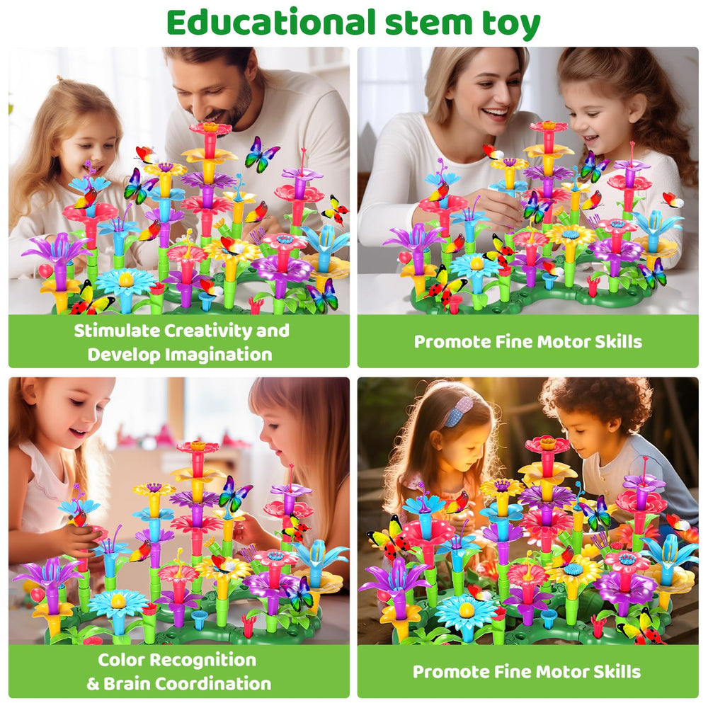 Doloowee interchangeable-parts-for-garden enable endless garden configurations.