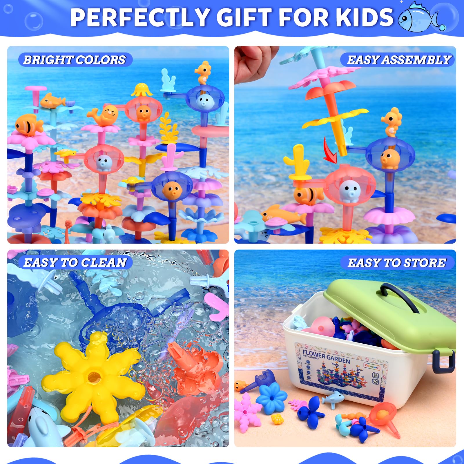 Doloowee Ocean Crabs: durable figures support imaginative storytelling on the reef.