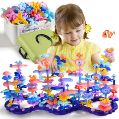 Doloowee Ocean Lobsters: interlocking parts enhance problem solving during build.