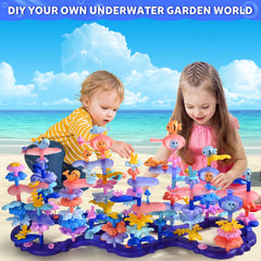 Doloowee Ocean Sea Lions: friendly figures invite tactile building sessions.