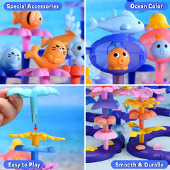 Doloowee Ocean Whales: large figures inspire storytelling and cooperative play.