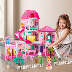 Doloowee yard and accessories help kids recreate daily routines and scenes.