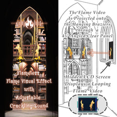 Dolphin Island DIY Book Nook Kit assembly guides easy fitting for beginners.