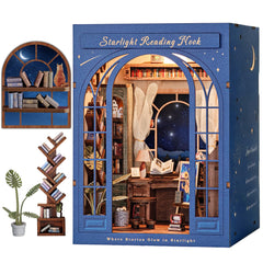 Dolphin Island Starlight Reading Nook kit assembly view with quick snap-fit parts.
