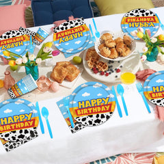 Domment cow-cloud spoons lighten mealtime with easy handling.