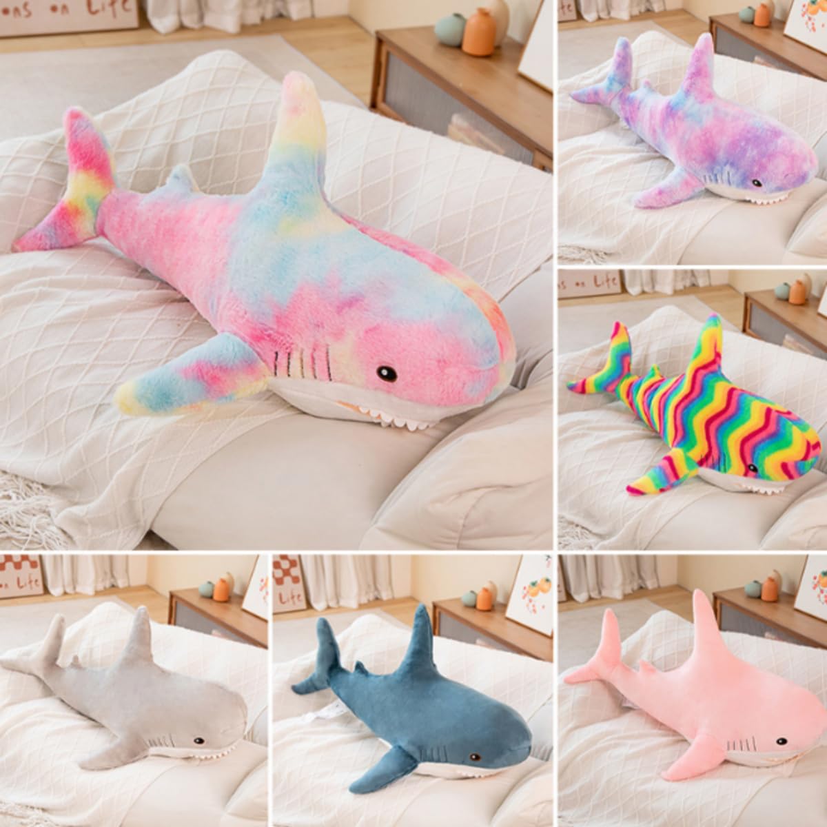 DongAi shark pillow vacuum-sealed bag ready to open.