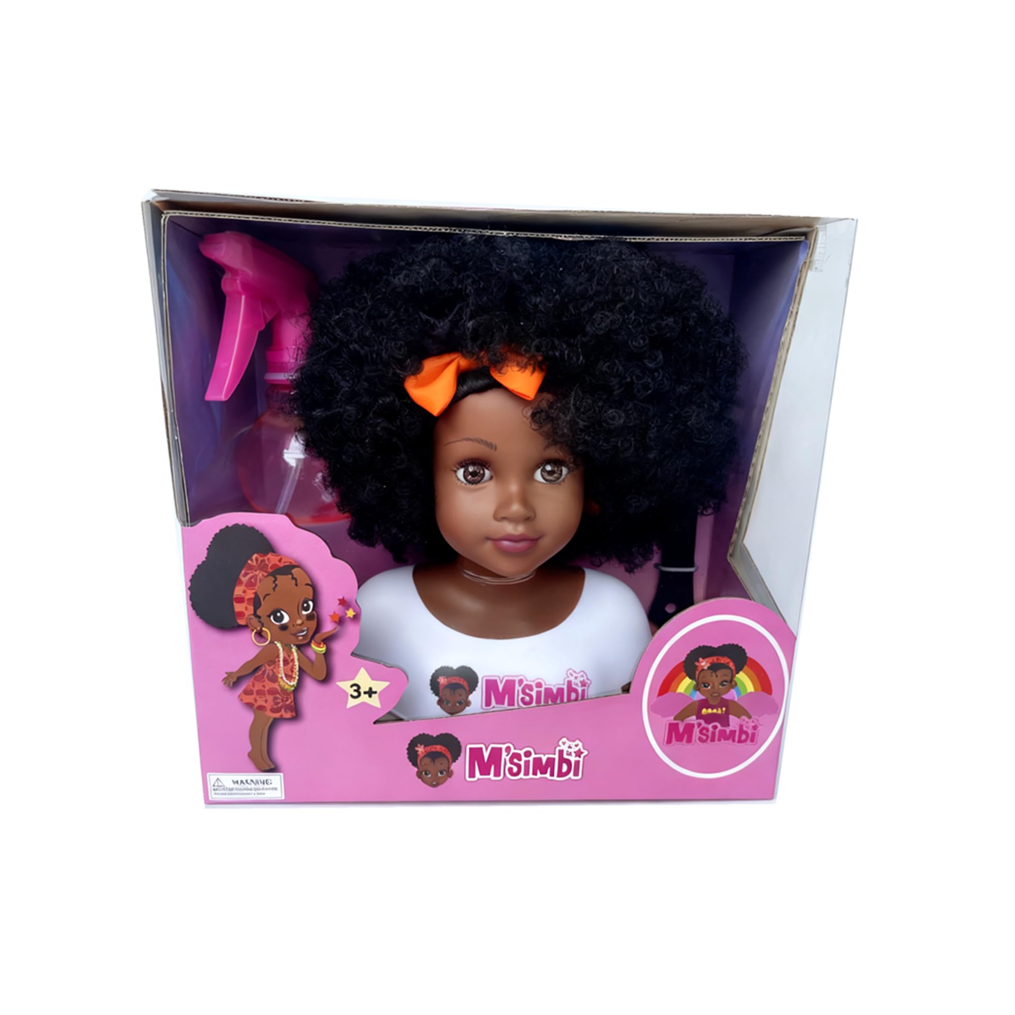 DONGHENG DOLLS realistic features including curly hair and brown eyes for lifelike styling sessions.
