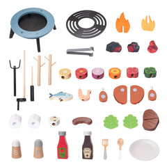 Donmills indoor-outdoor playset enables versatile pretend cooking indoors or outdoors.