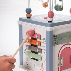 Donmills activity cube clock panel supports early time-telling and focus