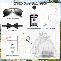 Donsaji badge holder from ring security kit for ring bearers