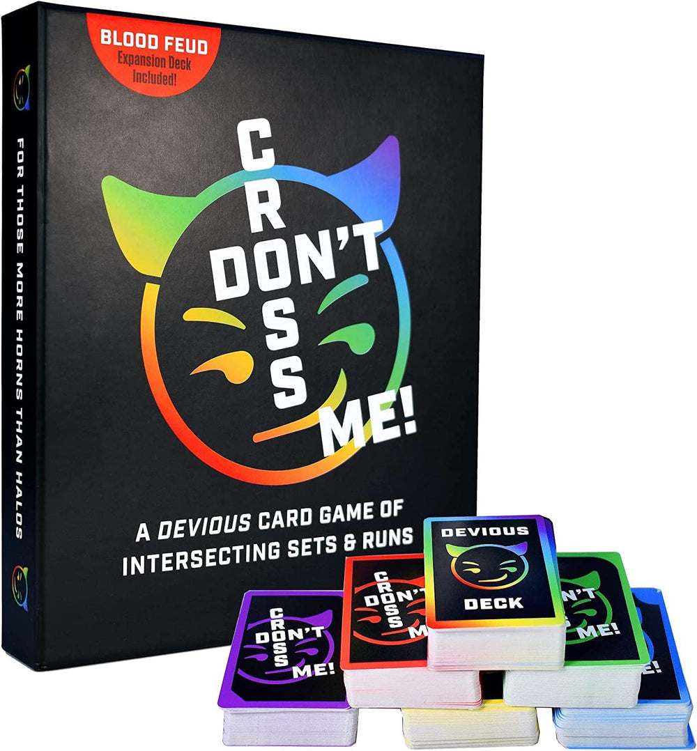 Don't Cross Me game cover ready for family game night fun.