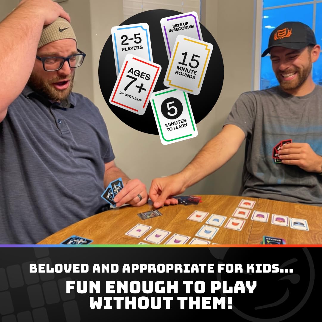 Family game night setup with Don't Cross Me for easy entertainment.