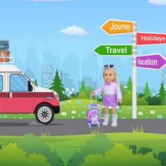DONTNO passport and tickets set supports travel-themed role play at home.