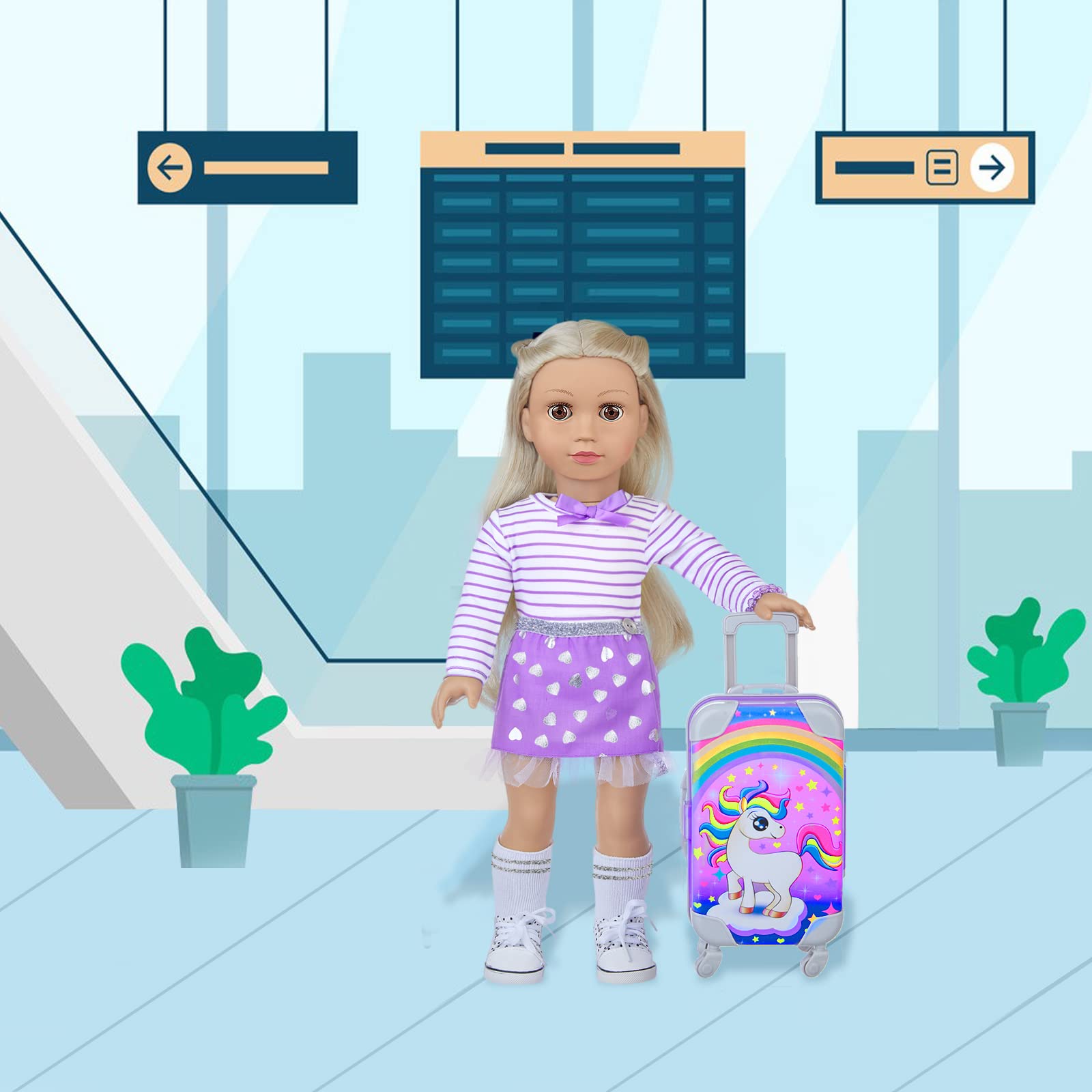 DONTNO sleeping pillow creates cozy play moments during doll adventures.