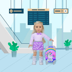 DONTNO sleeping pillow creates cozy play moments during doll adventures.