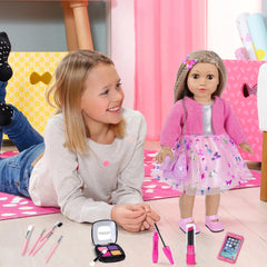 DONTNO butterfly hair clip and shoes finish doll outfits