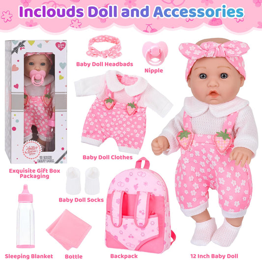 DONTNO baby doll clothes set for mix-and-match dress-up adventures.