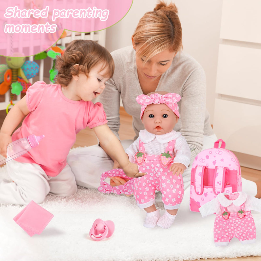 DONTNO baby doll headband to finish stylish looks for play.