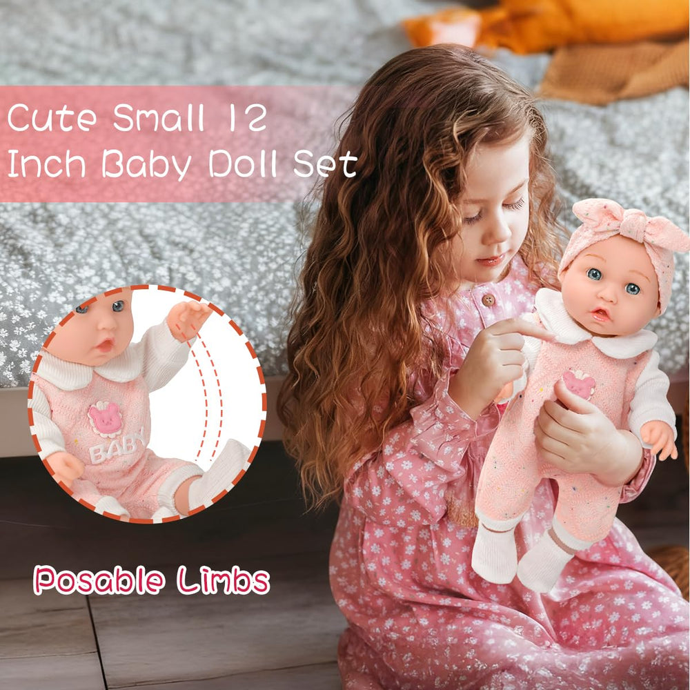 DONTNO handheld-sized doll designed for small hands