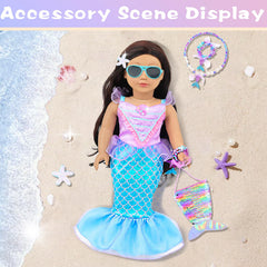 DONTNO Necklace and bracelet set to finish doll outfits