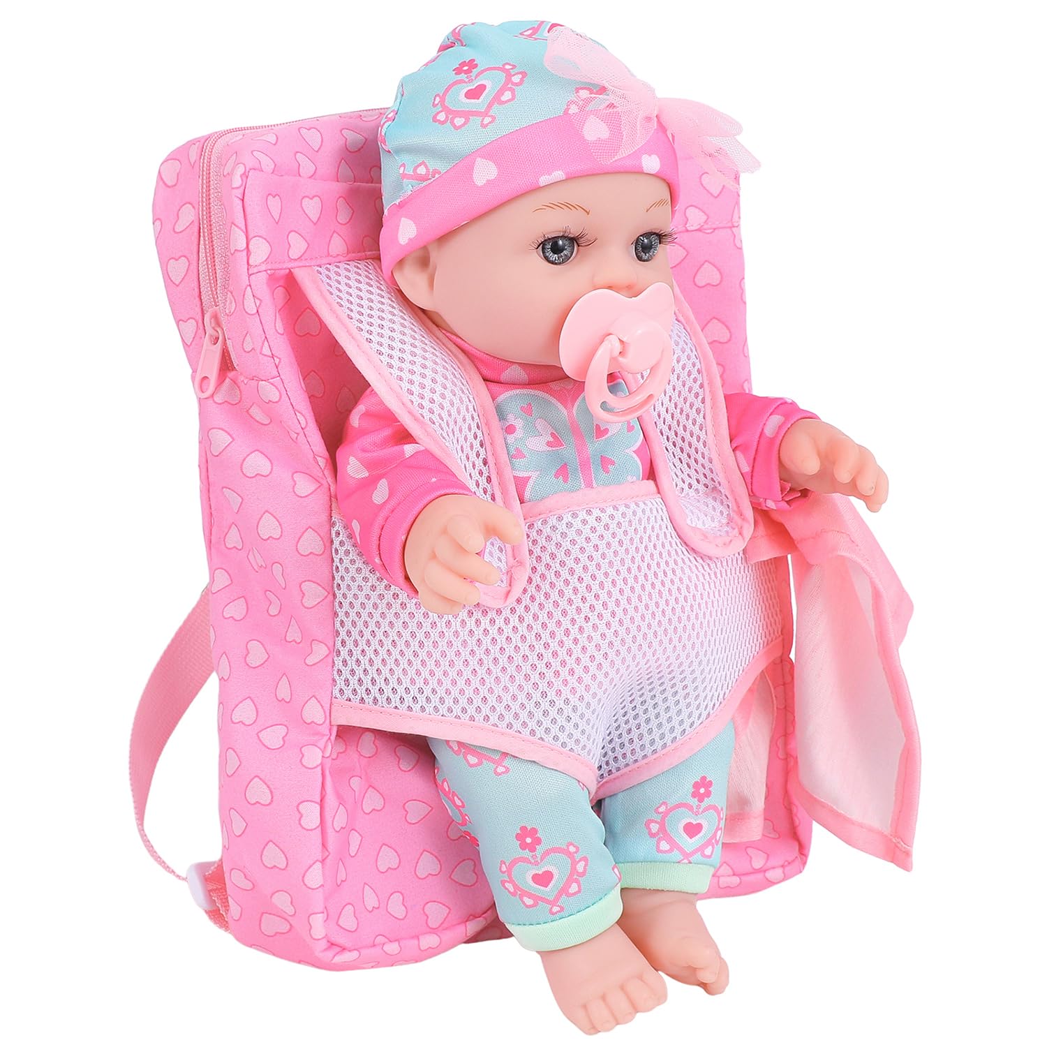DONTNO nipple accessory enhances gentle feeding realism.