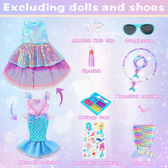 DONTNO Mermaid messenger bag accessory for stylish pretend outfits