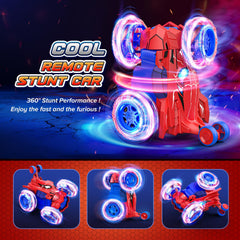 Doodays Spider RC car LED wheel lights enhance night racing