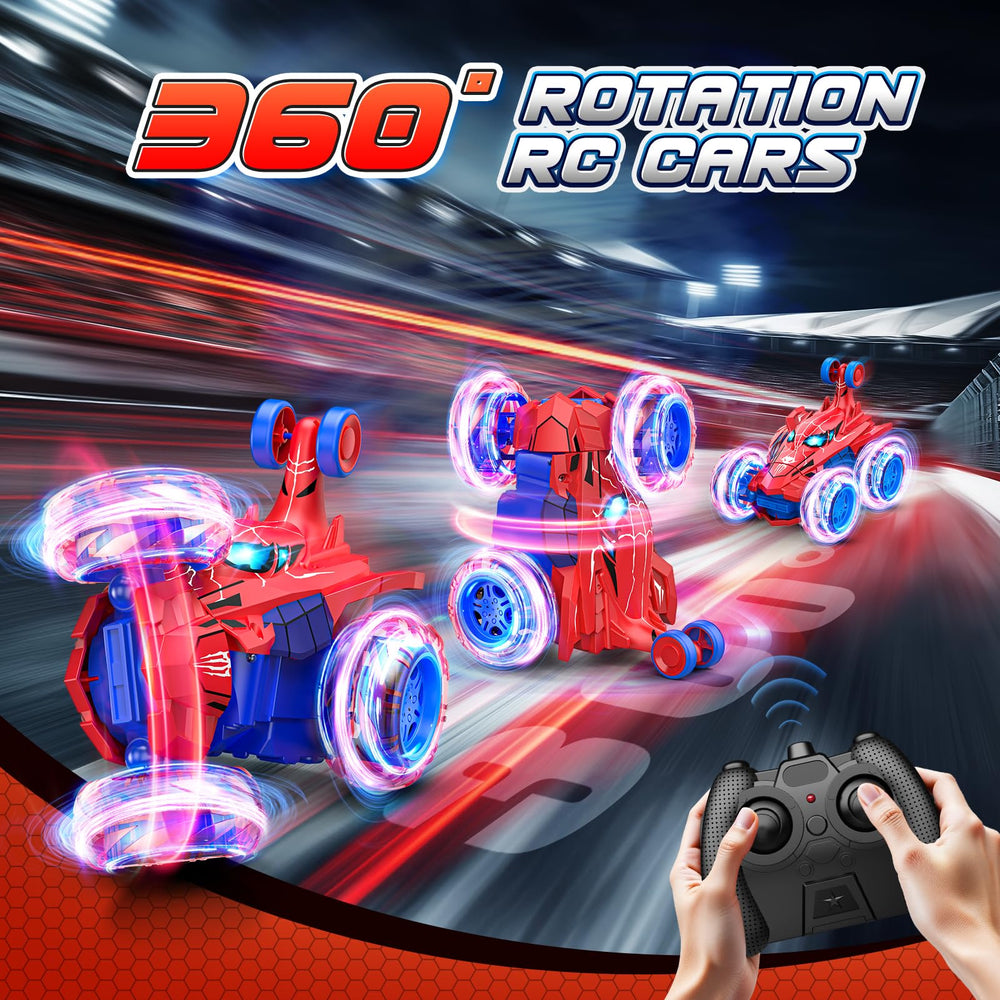 Doodays Spider RC car side action showing versatile terrain capability