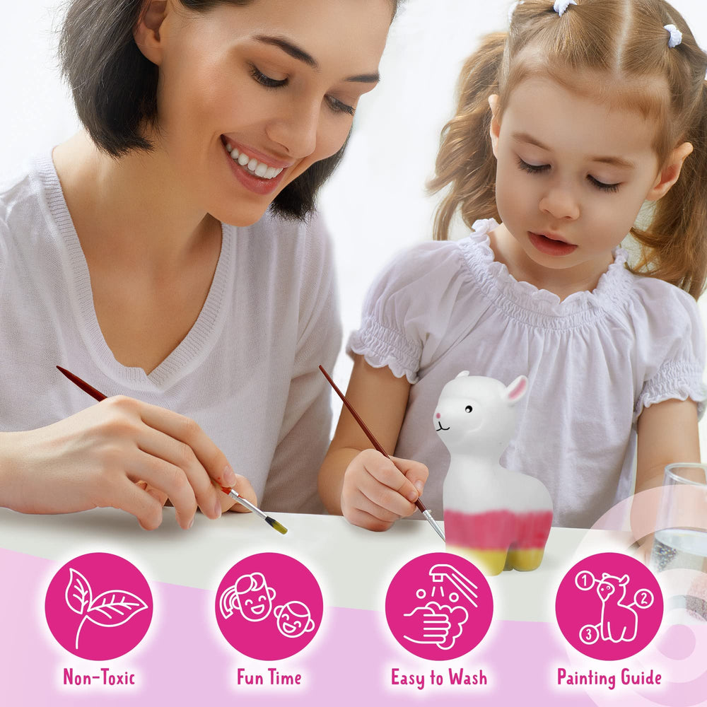 Step-by-step instructions for easy, mess-controlled crafting sessions