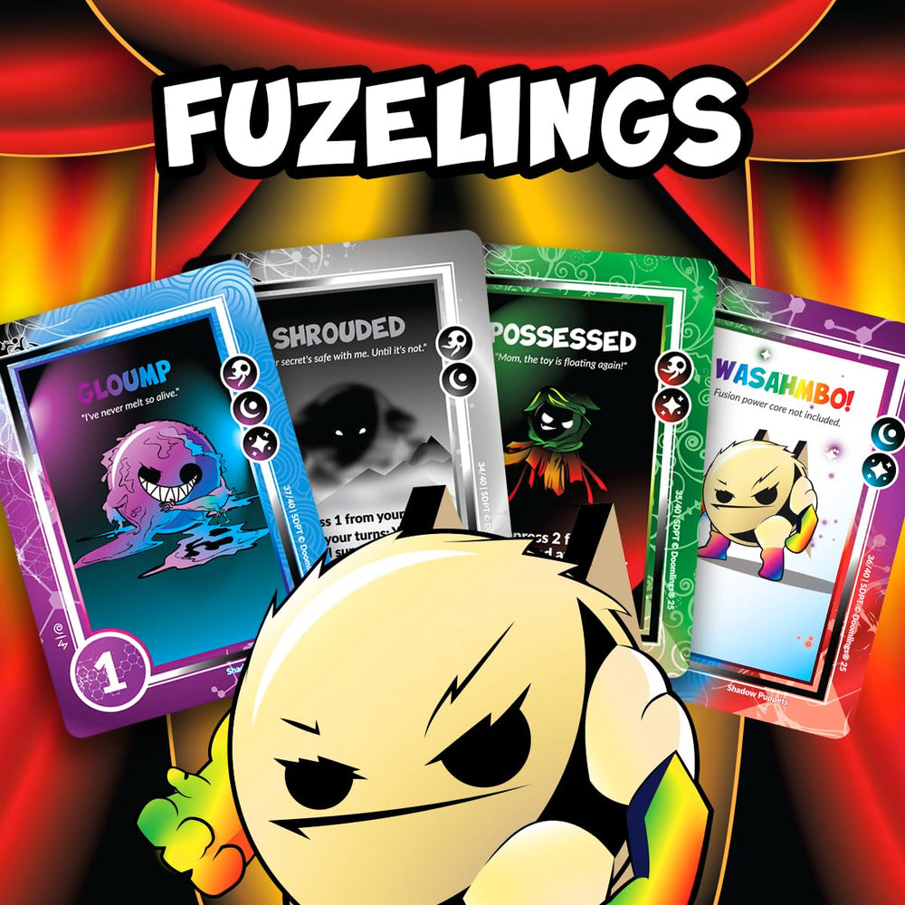 Doomlings Fuzelings expansion cards blend features for new combos.