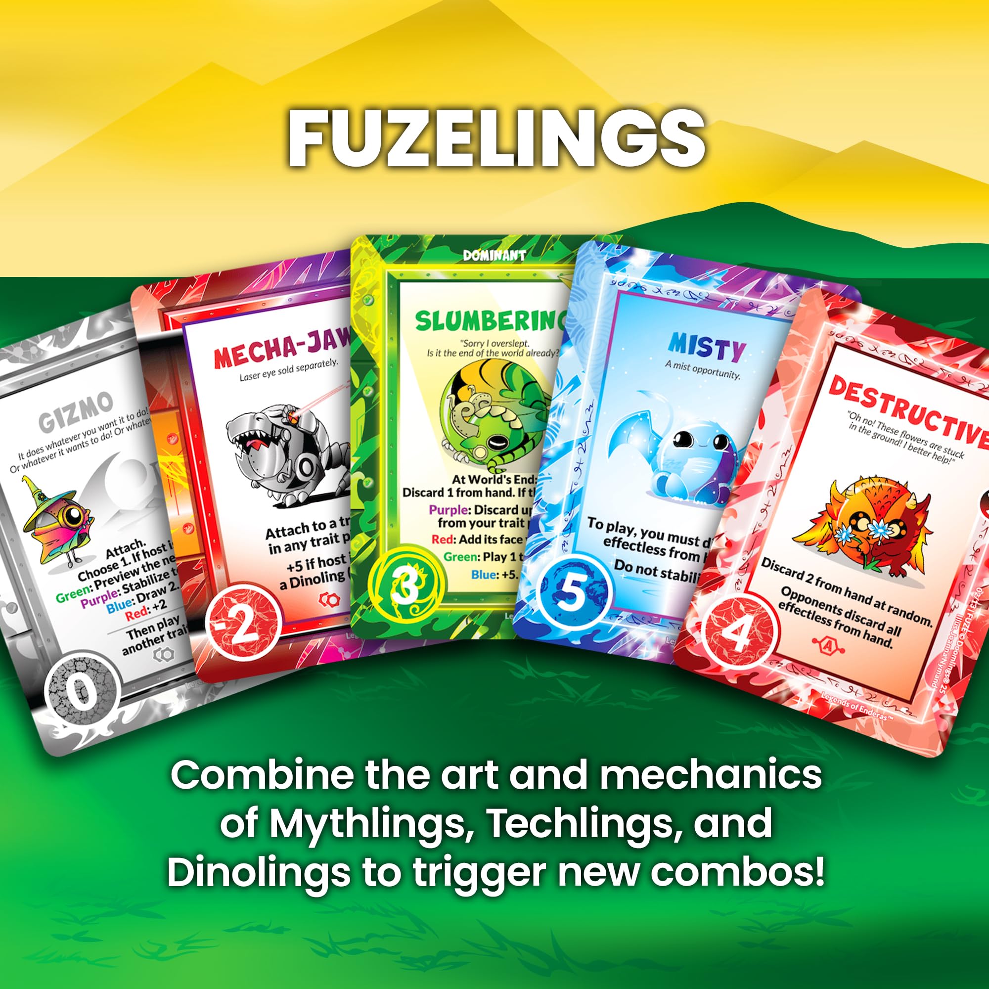 Doomlings Legends of Enderas 5-in-1 collection expands play variety