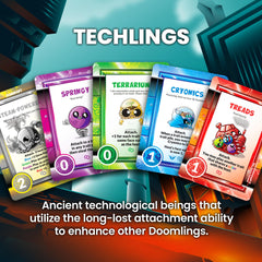 Doomlings Legends of Enderas Treasures introduce unique abilities each round