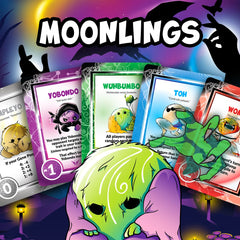 Doomlings Moonlings expansion cards enable blocking and hand-locking tactics.